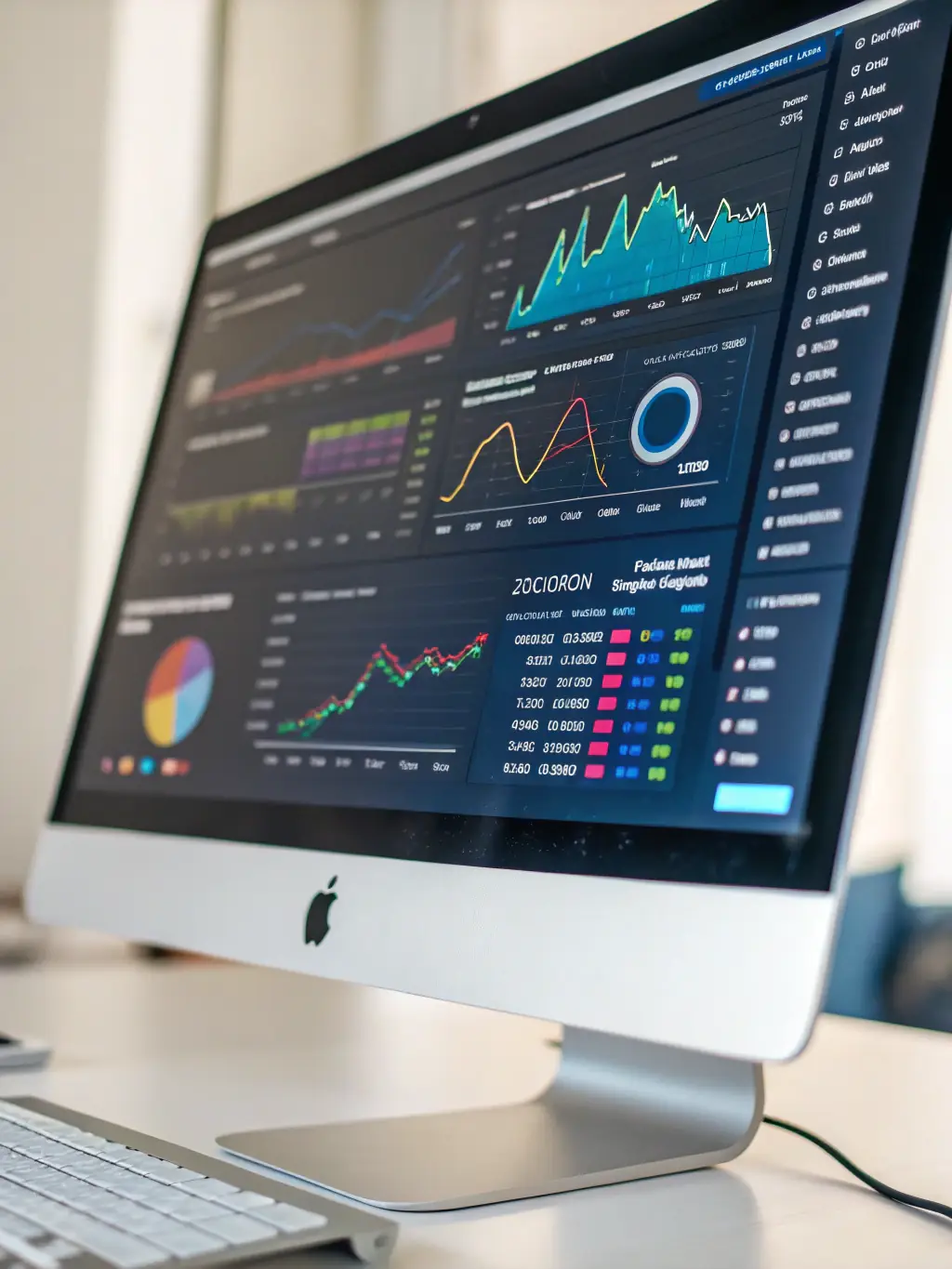 A focused shot of a desktop computer displaying the interactive investor platform, highlighting its flat fee structure and suitability for active ISA investors.
